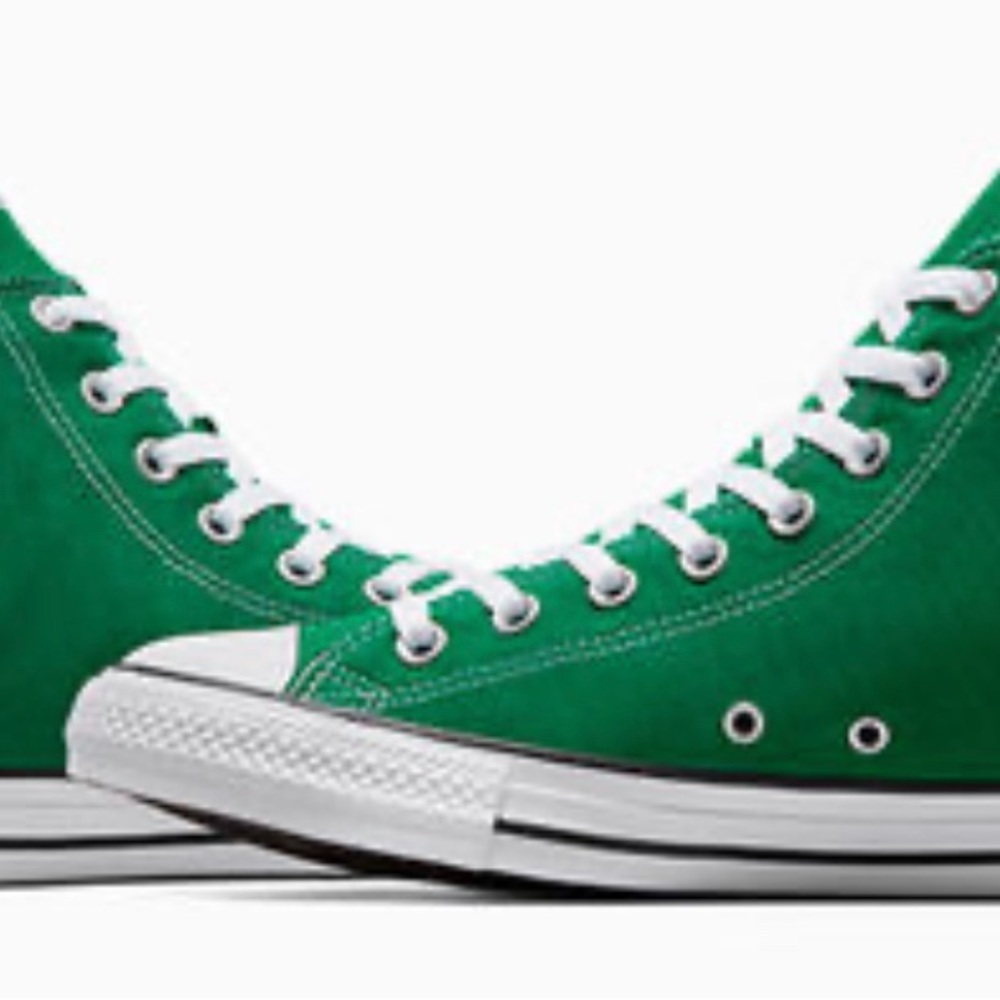 Mens green converse size 12
